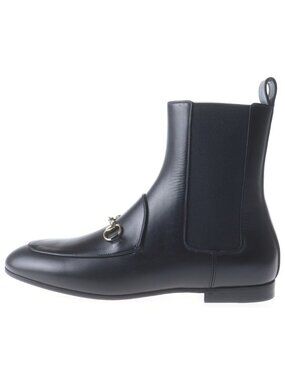 Gucci Jordan Ankle Boots Black Leather